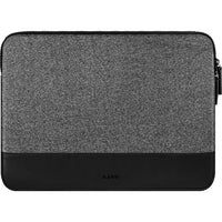 LAUT INFLIGHT SLEEVE pour MacBook 13 pouce - Noir-Fabriqué en tissu moucheté contrasté et faux cuir