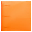 JAM PaperMD – Cartable à 3 anneaux Designders, 3 po, orange, 4/paquet-4