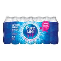 Pure Life - Eau de source naturelle Pure Life - 500 ml - paquet de 35-Contient des mineraux d'origine naturelle qui produisent un goût vif
