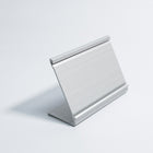 Futech APS030S Support de plaque d'identification pour signe de comptoir, 2 / paquet-Aluminium, argent