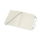 Moleskine – Bloc-notes Professionnel, très grand format, vert forêt, couverture souple-La reliure collée se pose à plat