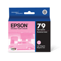 Epson - Cartouche d'encre 79 - Grande capacité - Magenta clair-Textes nets et couleurs brillantes pour des impressions de grande qualité, encre à séchage rapide