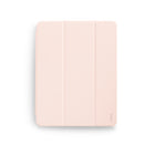 Étui JCPal DuraPro avec porte-crayon pour iPad Pro 12,9" (modèle 2021) - Rose-Étui à rabat léger