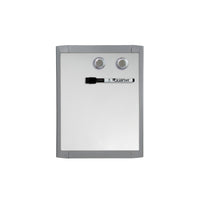 Quartet - Tableau magnétique effaçable à sec - cadre argent - 11 po x 8,5 po-Tableau magnétique effaçable à sec