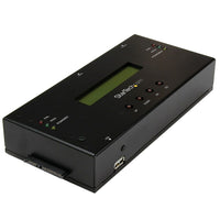 StarTech Duplicateur et effaceur autonome 1:1 pour disques durs SATA et SAS de 2,5/3,5 po (SATSASDUPE11)-Duplique et efface des disques durs et SSD SATA et SAS de 2,5 po et 3,5 po