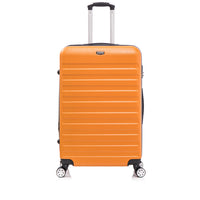 TOSCANO EMINENTE Grand bagage rigide 30 po - Orange brûlé-Conçu en Italy