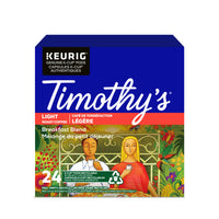 Timothy's - Mélange du petit déjeuner, capsules K-Cup - paquet de 24-Infusez 1 tasse de café fraîchement torréfié à la fois