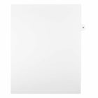 Mark Maker – Onglets séparateurs juridiques blancs, 1/15 onglets, format lettre, sans trous, numéro 19, 25/paquet-Onglets séparateurs blancs, 1/15 onglets