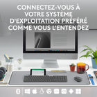 Logitech - K585 Clavier fin sans fil multi-appareils - Graphite-Les touches ultra-fines offrent une expérience de saisie confortable de type ordinateur portable ultra-discrète. Pavé numérique et 12 touches FN disponibles pour un accès facile et une utilisation de raccourcis multimédia.