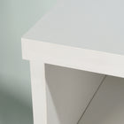 Sauder - Série Craft Pro Armoire de rangement ouverte - Blanc-L'armoire de rangement avec étagères offre une organisation pour tous vos besoins d'artisanat
