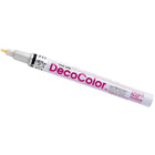 JAM Paper - Marqueur de peinture opaque à pointe fine, argenté, 5/paquet (7665909g)-Encre tenant longtemps sur la plupart des surfaces