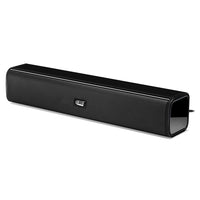 Adesso - Xtream S5 Haut-parleur de barre de son alimenté par USB-La puce audio intégrée permet une connectivité USB plug-and-play directe, éliminant ainsi le besoin de connexions audio et microphone séparées