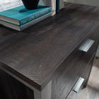 Sauder - La Collection Rock Glen Classeur lateral - Finition Blade Walnut-Mecanisme brevete de verrouillage de securite de tiroir assurant l'ouverture d'un seul tiroir à la fois.