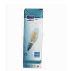 Northern Stars – Ampoule DEL B10 de 4W Candelabra 80034, filament, à intensité réglable, transparent, paquet de 10-Filament, argenté