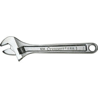 Crescent - Clés À Molette Crescent - 8po Lo, La Max. 1-1/8po, Chrome, paquet de 3-Fini Chrome