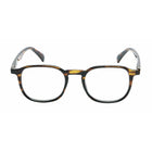 SAV Eyewear - Lunettes anti-lumière bleue Total Flex Lennon - + 2,50 - Demi marron-Les verres filtrant la lumière bleue réduisent la fatigue visuelle liée à l’utilisation d’appareils numériques, favorisent un meilleur sommeil et réduisent les risques de DMLA (dégénérescence maculaire liée à l'âge)