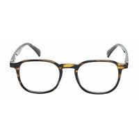 SAV Eyewear - Lunettes anti-lumière bleue Total Flex Lennon - + 2,50 - Demi marron-Les verres filtrant la lumière bleue réduisent la fatigue visuelle liée à l’utilisation d’appareils numériques, favorisent un meilleur sommeil et réduisent les risques de DMLA (dégénérescence maculaire liée à l'âge)
