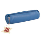 Age-Bag Trousse À Crayons Ronde,, Bleue-Bleue