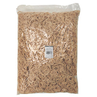 Merangue - Élastiques - 1-5/8 x 1/16 po - Sac de 5 lb-Élastiques économiques, idéal pour regrouper des documents, des articles et des colis