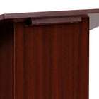 Flash Furniture – Lutrin à surface pliable de 19 x 27 x 16 1/4 po, acajou-27"W x 16.25"D x 19"H