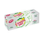 Canada Dry Diet Gingerale - 355mL - Paquet de 12-Peut être apprécié seul ou tout en divertissant la famille et les amis