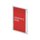 Azar Displays – Plaque d’identification avec adhésif au verso, 6 x 8 po, 10/paquet (199627)-Fabriqué à partir de Styrolux/PVC