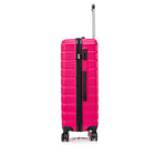 TOSCANO OPPORTUNA Grand bagage rigide 30 po - Fuschia-Intérieur de luxe