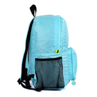 PACK N FOLD - Sac à dos léger, pliable, résistant à l’eau, 50708, bleu-Bleu. Polyester
