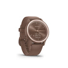 Garmin - Montre intelligent Vivomove Sport GPS et tracker d’activité - Cacao-Restez connecté avec des notifications pour les appels, SMS, l'affichage du calendrier et plus lorsqu'il est associé à votre téléphone intelligent