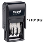 Trodat - Timbre dateur autoencreur 4810 - français-Timbre dateur compact autoencreur