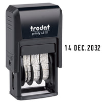 Trodat - Timbre dateur autoencreur 4810 - français-Timbre dateur compact autoencreur