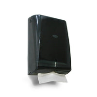 Distributeur d'essuie-mains Futech - Grand - 10-1/2" L x 14-3/4" H x 4-1/2" P - Noir (PTD014 )-Montage mural