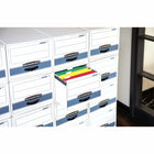 Système de rangement à tiroirs Bankers Box Stor/Drawer format Plus format Lettre-Cadre robuste en acier plus solide que le carton ondulé.