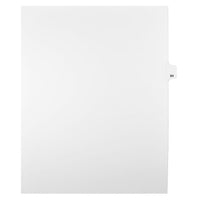 Mark Maker – Onglets séparateurs juridiques blancs, 1/25 onglets, format lettre, sans trous, numéro 84, 25/paquet-Onglets séparateurs blancs, 1/25 onglets