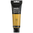Liquitex Basics – Peinture acrylique 1046234, or, tube de 118 ml-Formulée avec des pigments de qualité artistique sur lesquels l'artiste peut compter