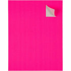 JAM Paper - Étiquettes pour produits et contenants carrées - 2 po x 2 po - rose fluo - Paquet de 120-Étiquettes carrées rose fluo, Faites ressortir votre courrier avec des étiquettes d'adresse d'expédition colorées