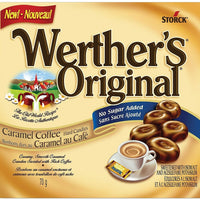 Werther's Original - Bonbon au caramel café, sans sucre-Le nouveau bonbon au caramel café sans sucre de Werther's Original est une combinaison délicieuse de caramel crémeux et de café riche tourbillonné ensemble pour donner un bonbon délicieux sans se sentir coupable d'indulgence  