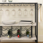 South Shore - Maliza - Chariot Bar - Faux marbre carrara-Style: Mid-century glam