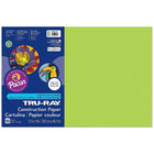 Papier de construction Pacon Tru-Ray, 12" x 18", citron vert brillant, 250 feuilles-Le papier de construction Tru-Ray est suffisamment résistant pour supporter le rainurage, le pliage et le curling sans se fissurer ni se déchirer