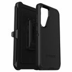 OtterBox - Coque Defender pour Samsung Galaxy S24 Plus - Noire-Les capuchons de ports bloquent la poussière et la saleté