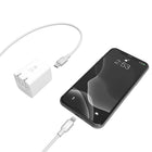 Adam Elements - OMNIA X3 Adaptateur secteur USB-C 30 W, blanc-Voyage facile avec des épingles pliables