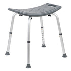 Flash Furniture Chaise De Bain Et Douche Réglable série HERCULES-Gris (DCHY3410LGRY)-Le siège texturé réduit le glissement