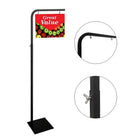 Futech A92 Support pour panneau suspendu, 83 "x 17" x 12 ", noir-Rampe de suspension 17 "