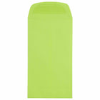 JAM Paper Enveloppes Colourées #6 Coin Commerciales - 3,375" x 6" - Ultra Lime Vert - Paquet de 50-Taille : Pièce #6 (3,375 x 6 pouces)
