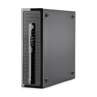 HP - ProDesk 400 G1 SFF, Intel core i7-4770 3,4 GHz, 8 Go de RAM, disque dur SSD de 240 Go, Windows 10 Pro, remis à neuf.-Intel core i7-4770 3,4 GHz