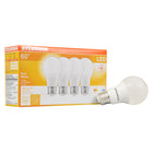 Sylvania - Ampoule DEL A19 equivalente blanc doux 60 watts - Paquet de 4-Ampoule DEL A19 de 8,5 watts de Sylvania, ces lampes DEL sont parfaites pour remplacer les incandescentes de 60W.