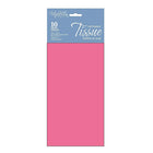 MillBrook Papier de soie, Rose, 10 feuilles par paquet, caisse de 12 (93008)-Papier de soie
