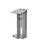 Urbann Lutrin K6 avec roulettes, aluminium-Couleur : Gris clair