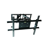 TygerClaw – Support mural inclinable et pivotant pour téléviseur à écran plat, 36 à 70 po, (LCD4393BLK)-Grand support mural inclinable et pivotant