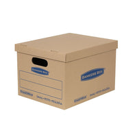 Bankers Box - Boîte De Déménagement Smoothmove - Petite - 15 po L x 12 po l x 10 po H - Paquet de 10-Construction solide à double bout et double fond